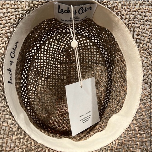 Lack of Color Sunnydip Fray Boater Hat - Picture 4 of 6